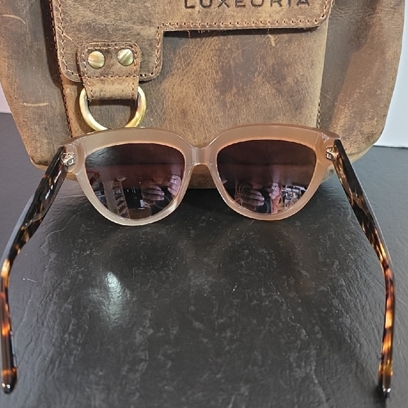 #1 Isaac Mizrahi Brown Sunglasses - Picture 6 of 7